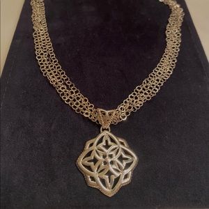 Italian Sterling Silver Chain & Pendant